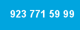 923 771 59 99 923 771 59 99